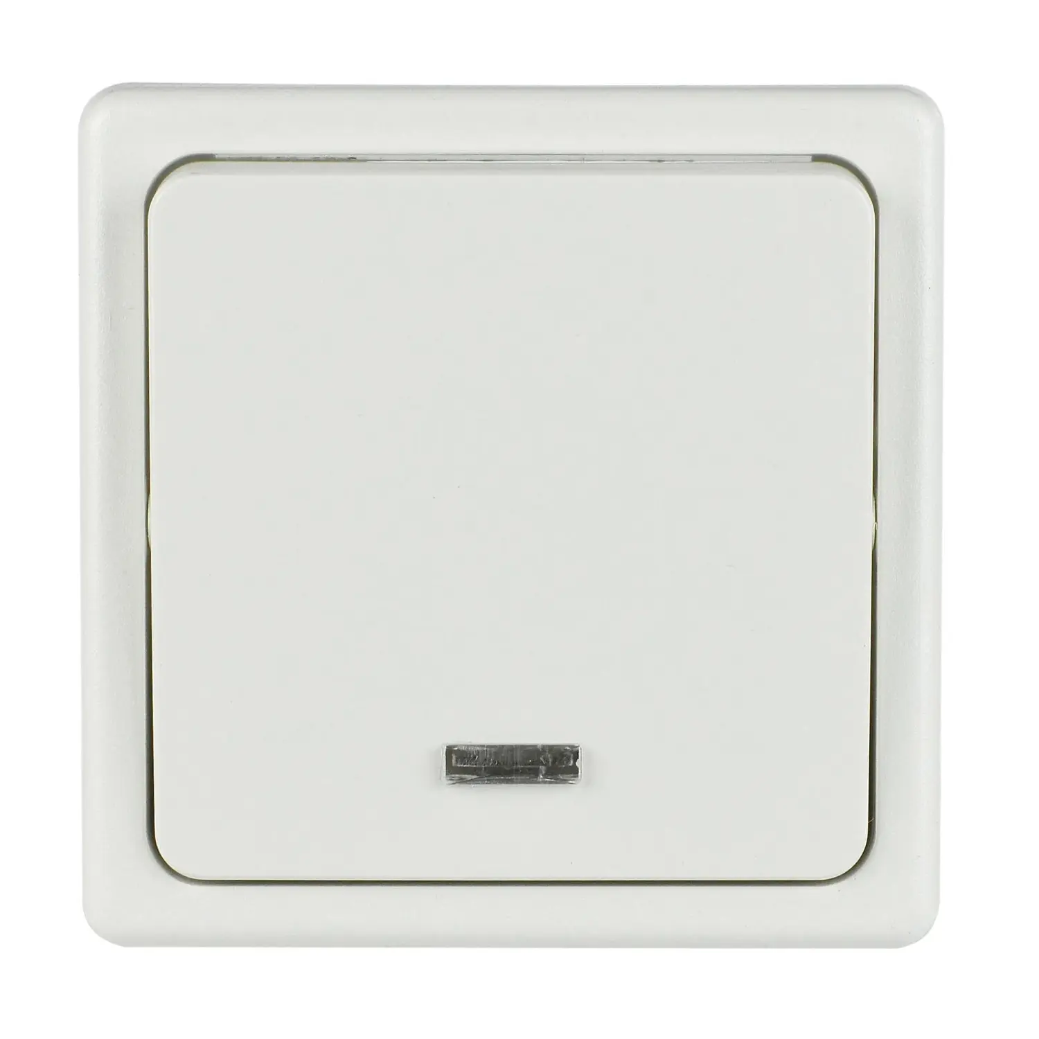 SEZ Jednopólový spínač se signalizací Standard DS S 1101-1 B bílý 28 x 82 x 82mm
