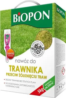 Hnojivo na trávníky proti žloutnutí 5 kg