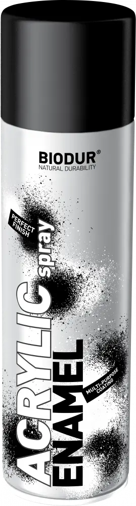 Akrylový matný černý lak ve spreji 500ml/ 9005 M