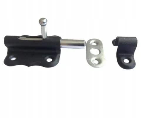 WO 50c Zástrč s kulatým jezdcem 50x50mm černý