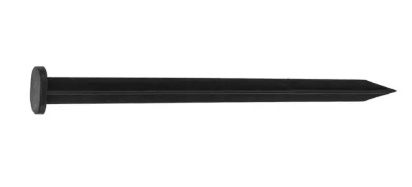 Bradas Upevňovací kotvící kolík 25cm plast černý