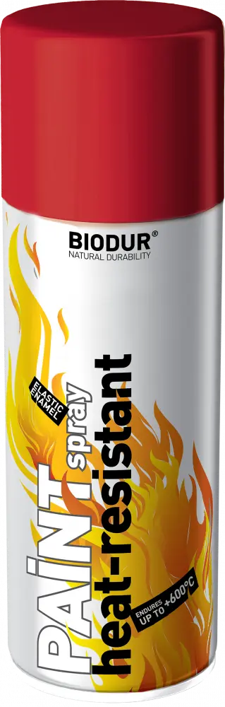Barva na vysoké teploty ve spreji červená 400ml 600°C