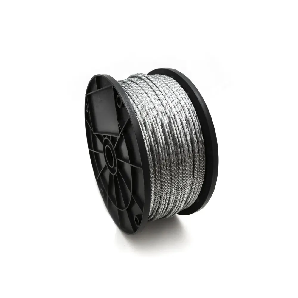 ADOBY Ocelové lano DIN3055/6x7/3mm