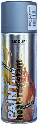 Barva na vysoké teploty ve spreji stříbrná 400ml 600°C