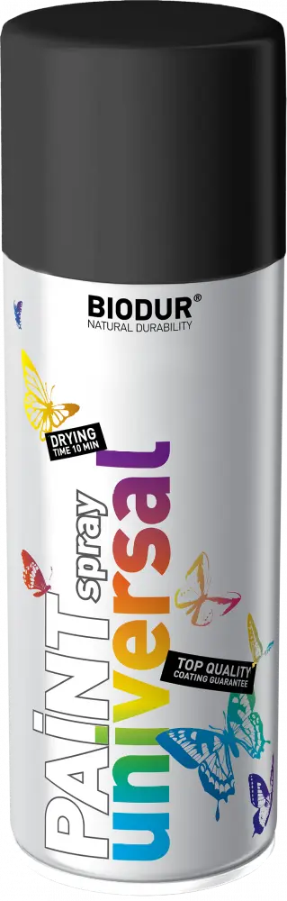 Email ve spreji - hluboká černá 400ml/ RAL 9005