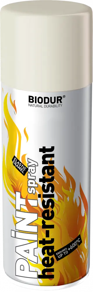 Barva na vysoké teploty ve spreji bílá 400ml 600°C