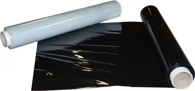 Černá stretch fólie 2,5kg 500mm
