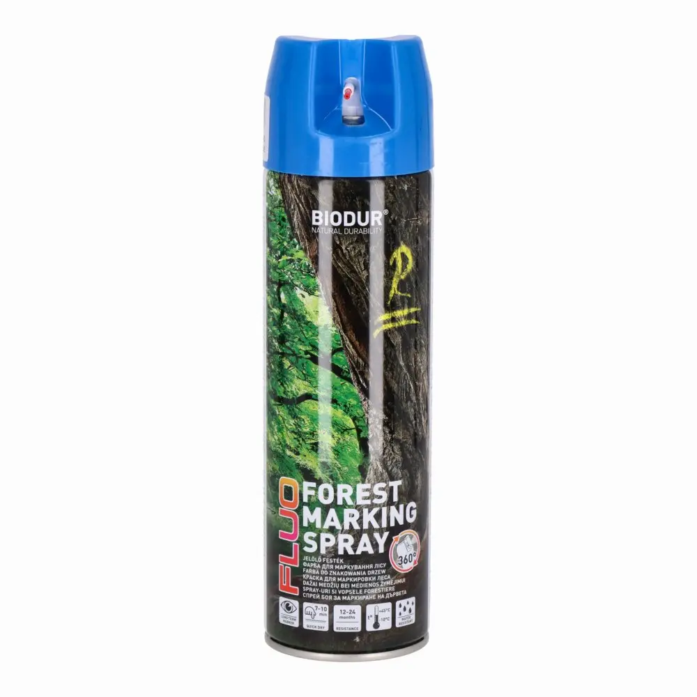 Barva na značení stromů modrý 500ml