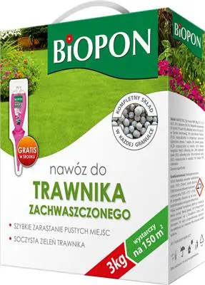 Hnojivo na zaplevelené trávníky 3 kg