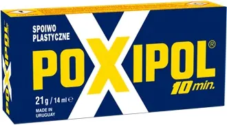 Lepidlo Poxipol metalický 21g / 14ml/ 6ks