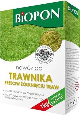 Hnojivo na trávníky proti žloutnutí 1 kg