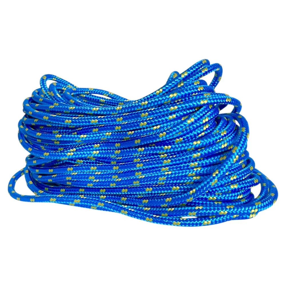 PPF 10 Polypropylenové lano pletené s jádrem - průměr 10mm, 10 metrů modré