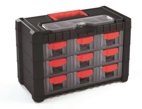 Organizér přenosný/závěsný 10 přihrádek MULTICASE CARGO 400x200x260mm