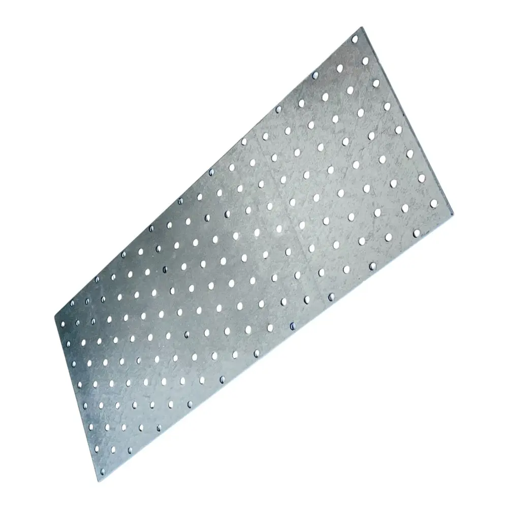 Destička perforovaná 160x400x2mm tesařská spojka děrovaná pozinkovaná CE