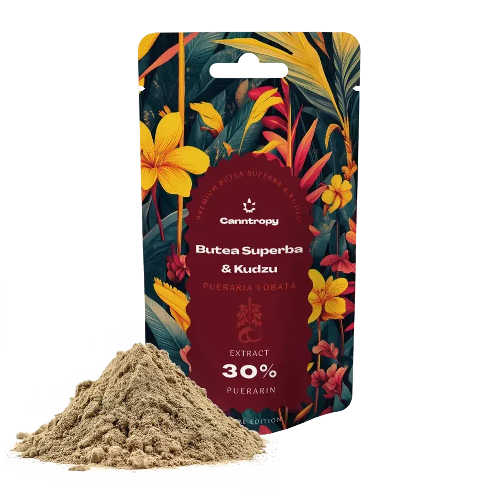 Canntropy Extrakt Butea Superba a Puerarie laločnaté (Pueraria lobata), 30 % puerarinu, 5 g – 100 g