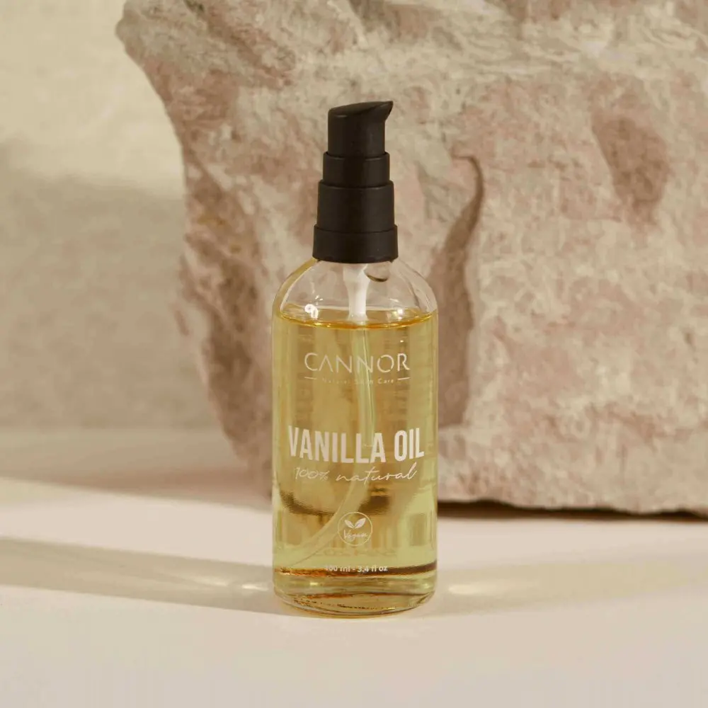 Cannor Vanilkový tělový olej, 100 ml