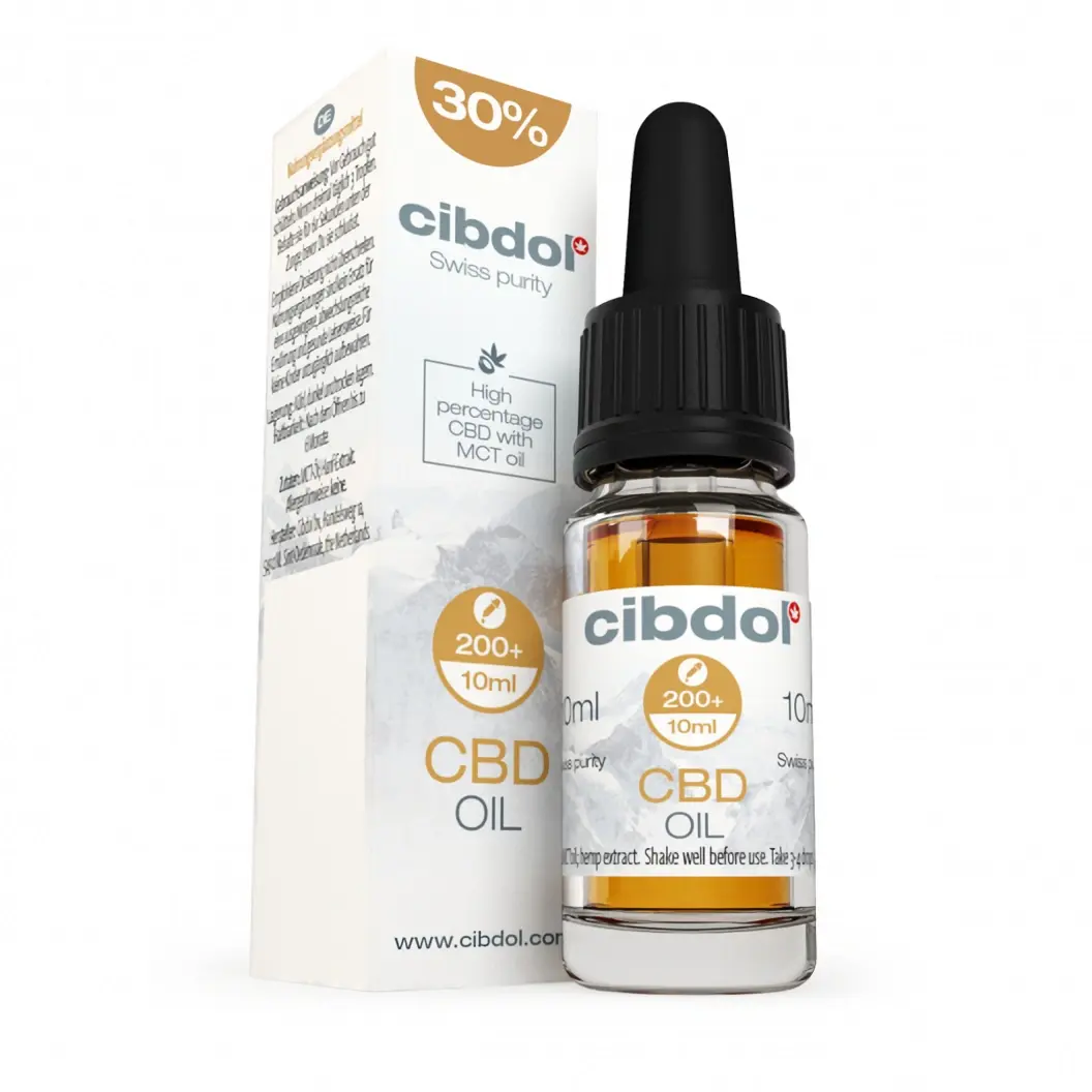 Cibdol CBD olej 2.0 30 %,  3000 mg, 10 ml