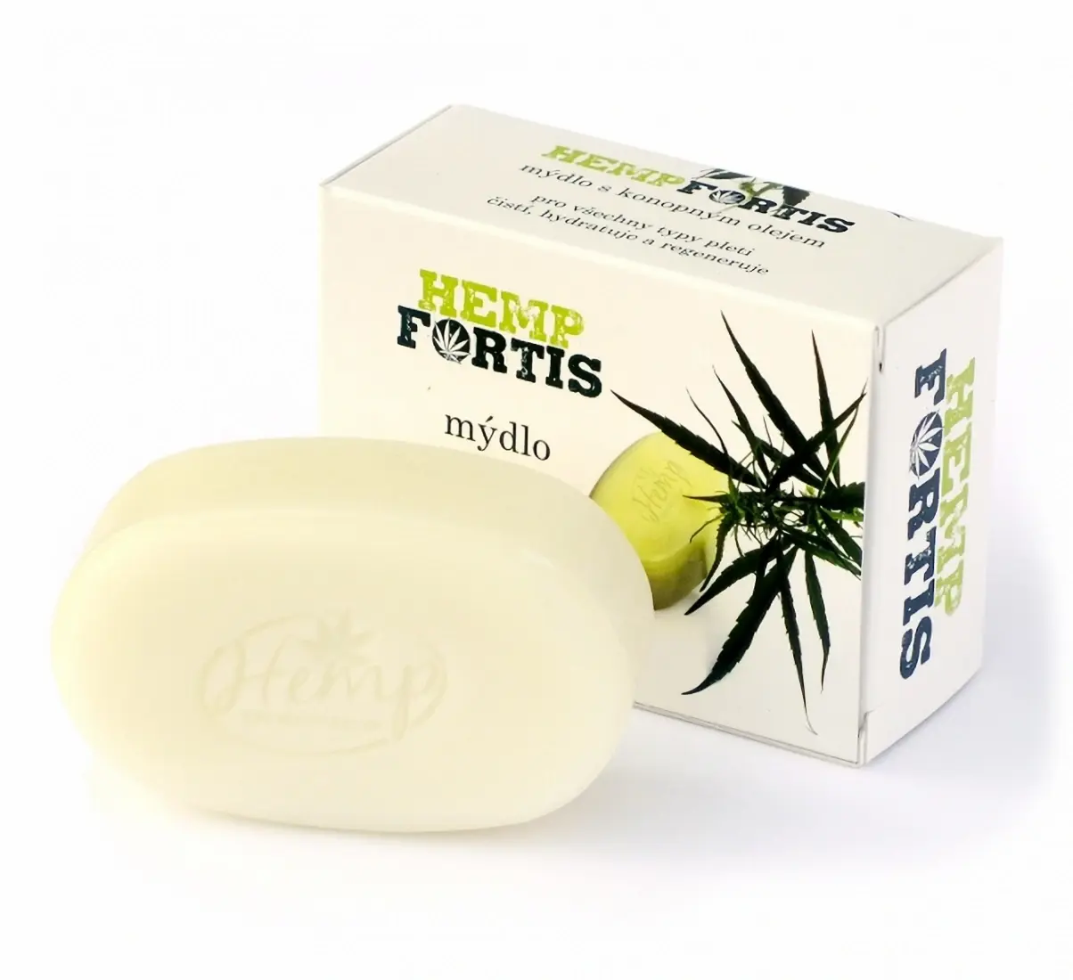 Hemp Fortis mýdlo s konopným olejem, 100 g