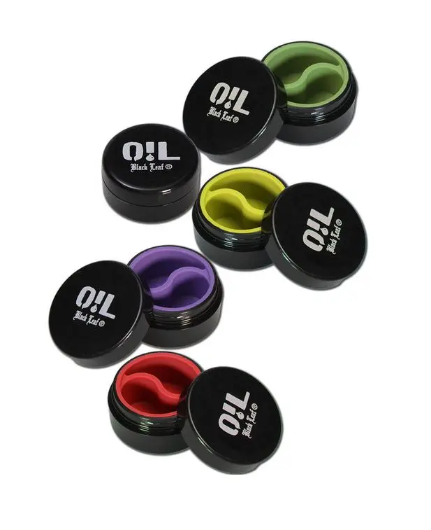 Oil Black Leaf Kontejner se silikonovým vnitřkem - 2 x 5 ml