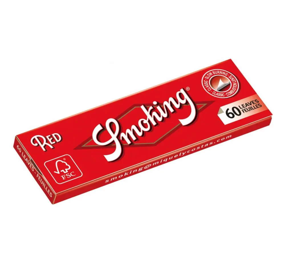 Smoking Papírky Regular - Red