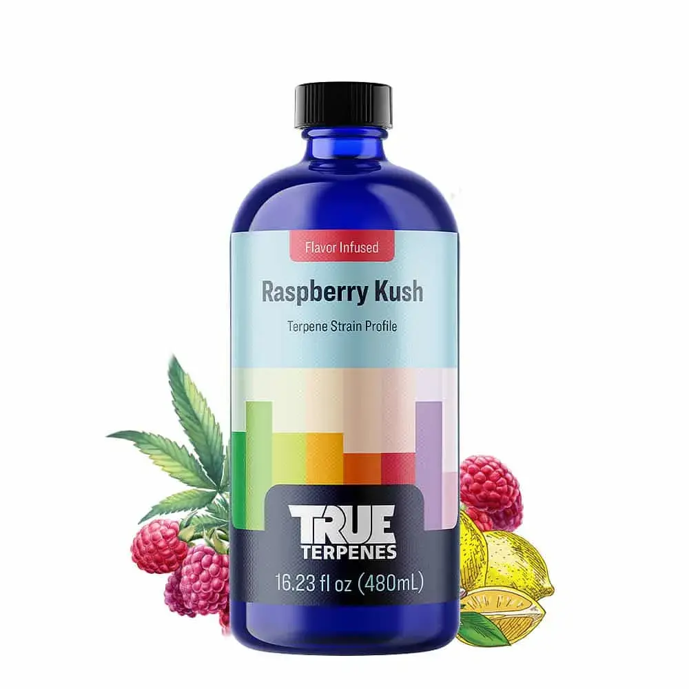 True Terpenes Flavor Infused Raspberry Kush (5 ml - 960 ml) 5 ml