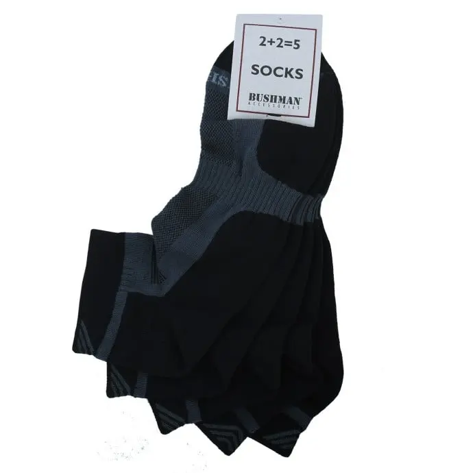 Bushman Pánské i dámské ponožky Short Set 2,5