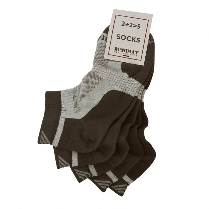Bushman Pánské i dámské ponožky Short Set 2,5