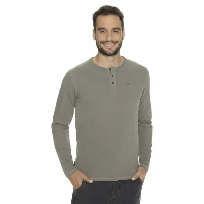 Bushman Pánské tričko Bendigo, khaki XXXXL