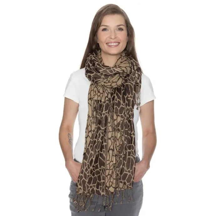 Bushman Šátek Giraffe II UNI, brown UNI