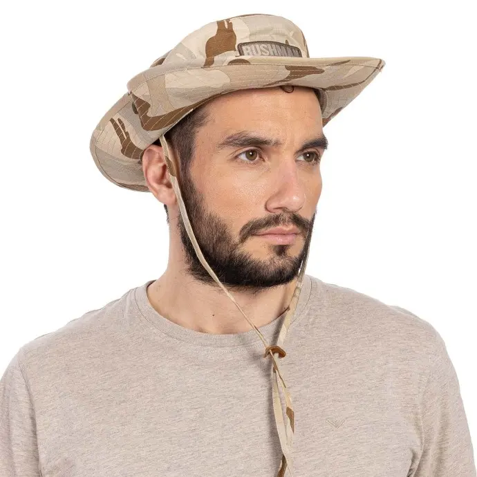 Bushman Pánský a dámský klobouk Hobo Camo II, dry leaf 58