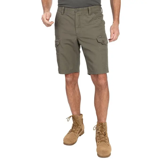 Bushman Pánské kapsáčové kraťasy Ivor, zelené 64