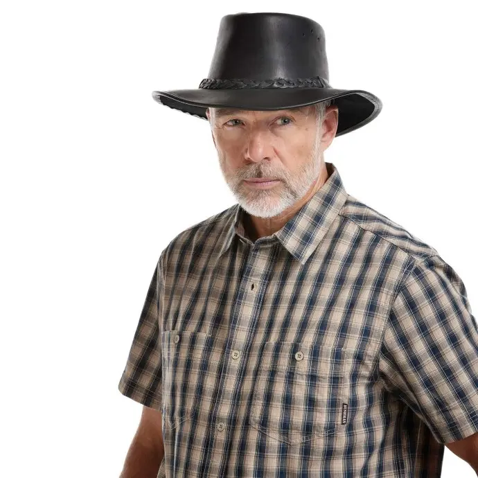 Bushman Pánský a dámský klobouk Hunter, černý XXL