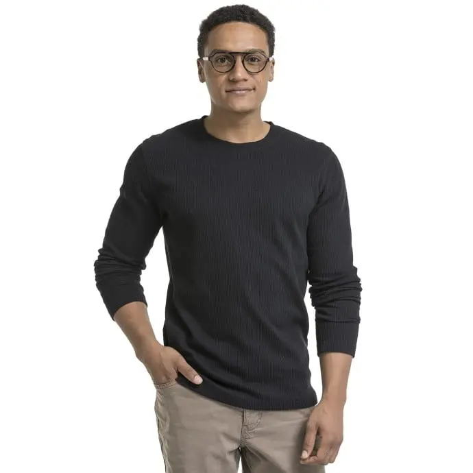 Bushman Pánské tričko Kangeq, černé XXXXL