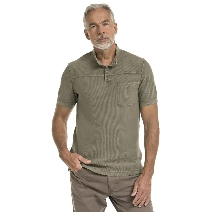 Bushman Pánské tričko Itilleq, khaki