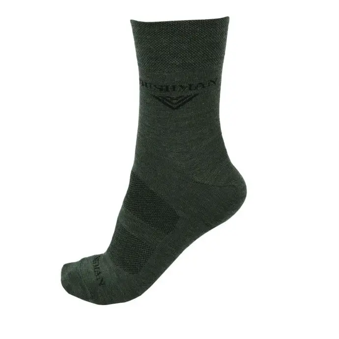 Bushman Ponožky Wool, zelené 36-38