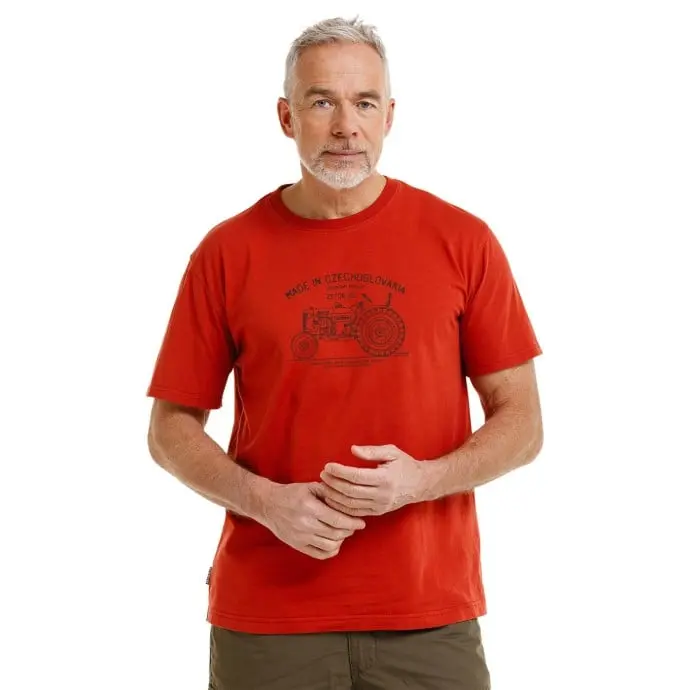 Bushman Pánské tričko Legend Zetor 25, terracotta XL