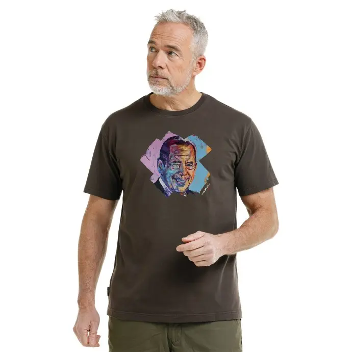 Bushman Tričko Freedom, tmavě hnědé XXL