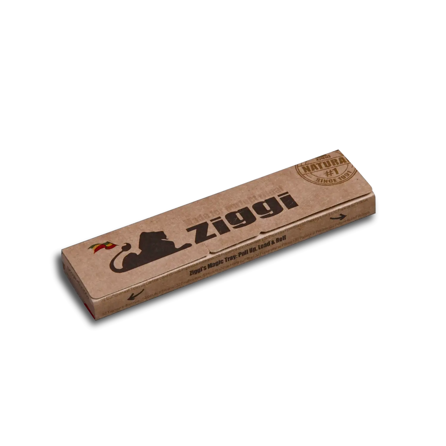 Ziggi Natural, 32 balící papírky + 32 filtrů