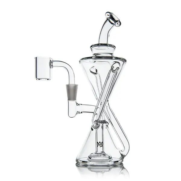 MJ Arsenal Time Turner Mini Dab Rig - Clear