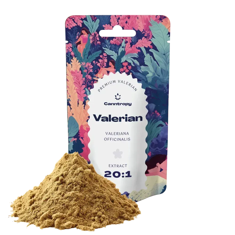 Canntropy Kozlík lékařský (Valeriana officinalis) Extrakt 20:1, 5 g - 100 g