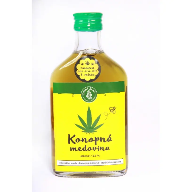 Zelená Země Konopná medovina, 200 ml
