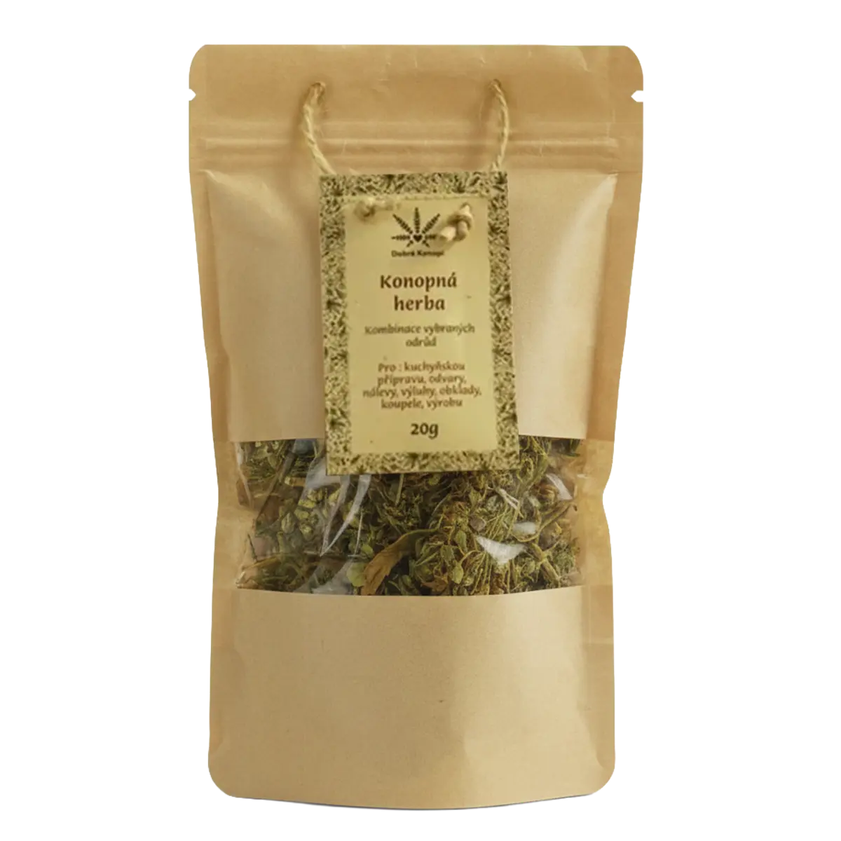 Dobré Konopí Konopná herba s CBD, 20 g