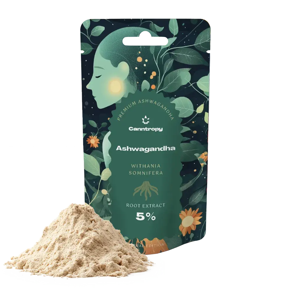 Canntropy Ashwagandha (Withania somnifera) Extrakt 5%, 5 g - 100 g