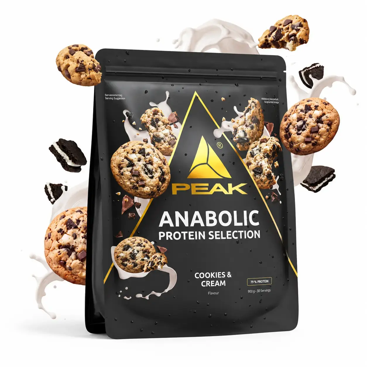 Peak Anabolic Protein Selection Sušenky a smetana 900g
