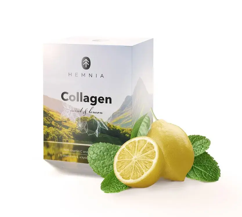 Hemnia Kolagenový drink, 3000 mg kolagenu v 1 sáčku, 12 x 30 sáčků - 12 měsíční kúra