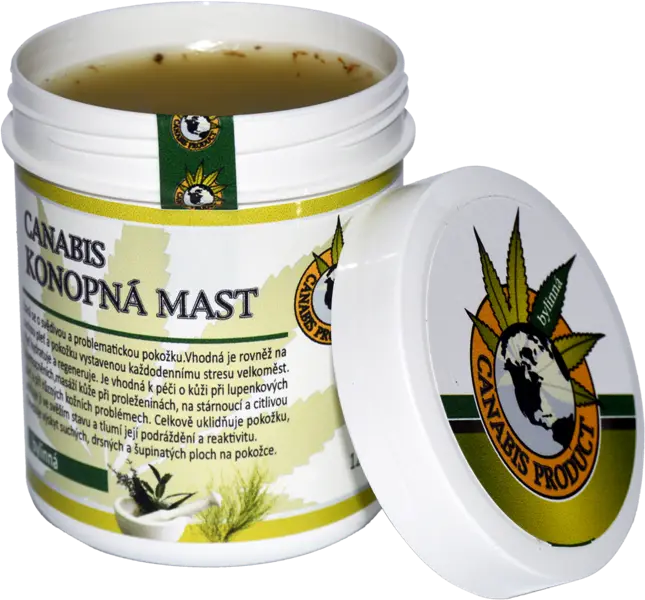 Canabis Product Konopná mast s bylinkami, 60 ml