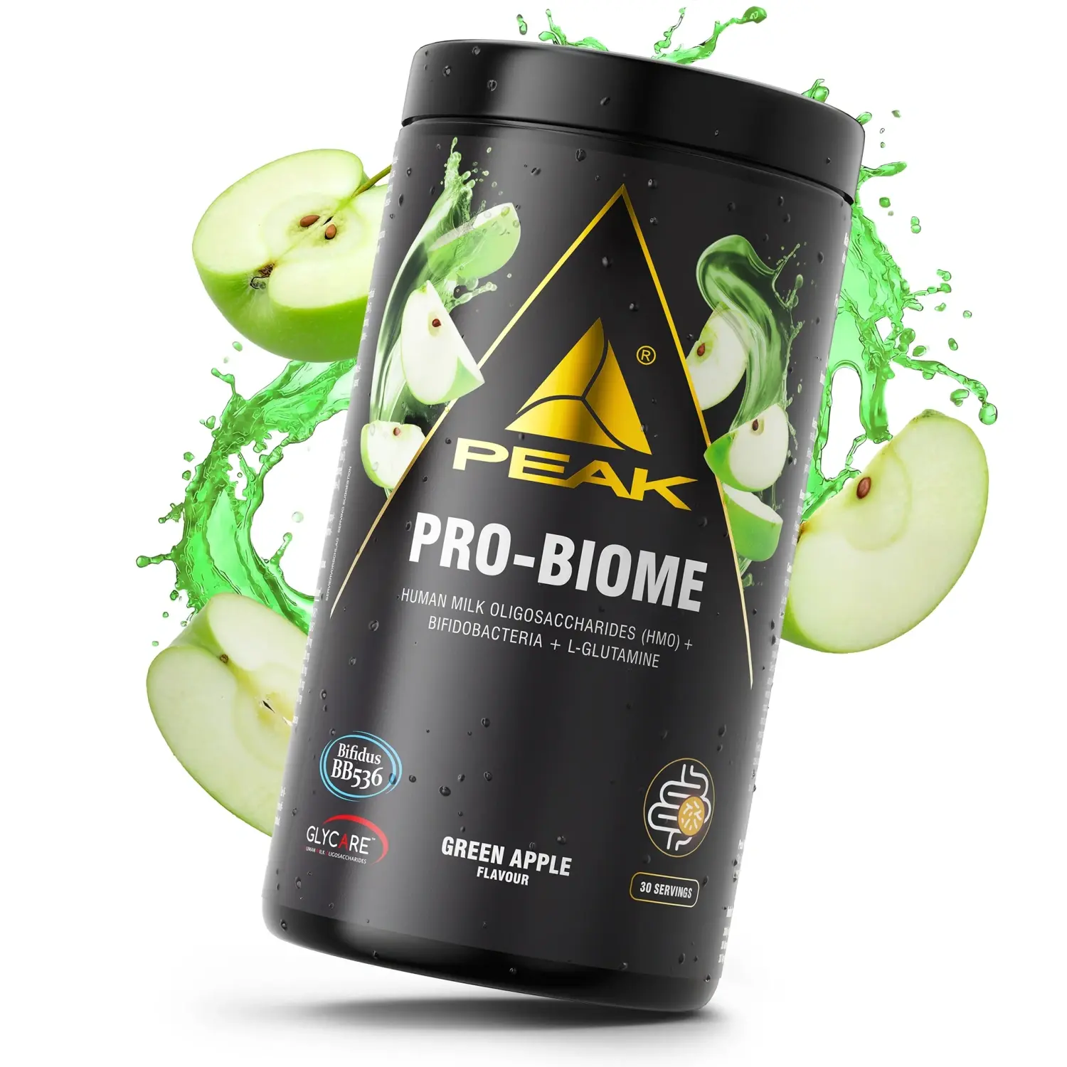 Peak Pro Biome doplněk stravy Green Apple 324g