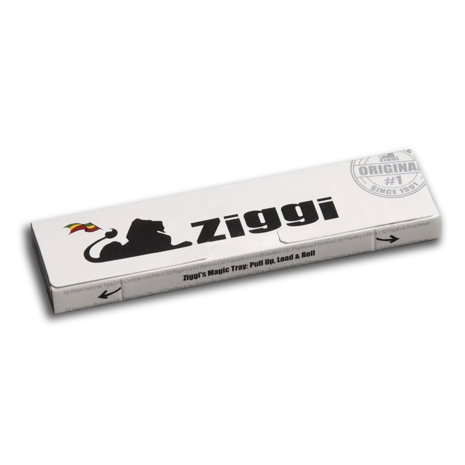 Ziggi Original, 32 balící papírky + 32 filtrů