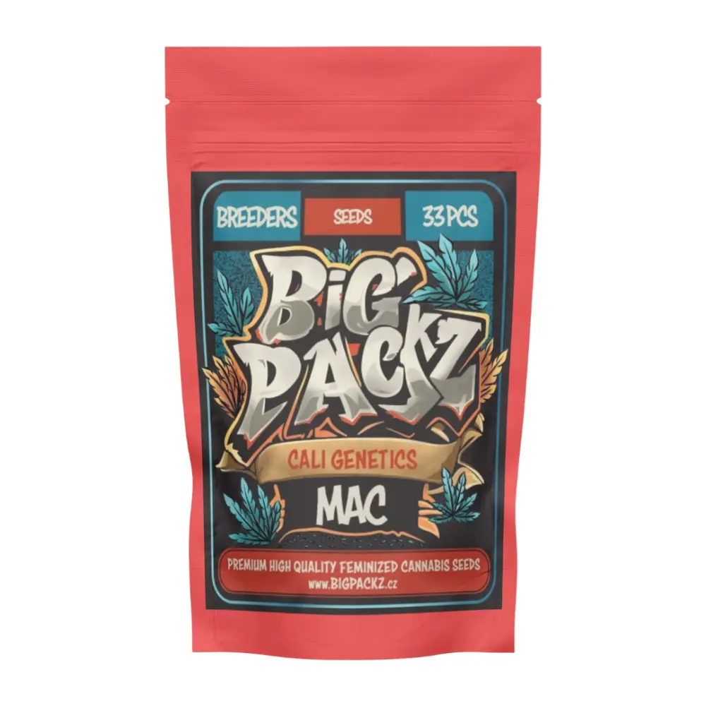 Big Packz Cali Genetics MAC feminizovaná semena, 33 ks