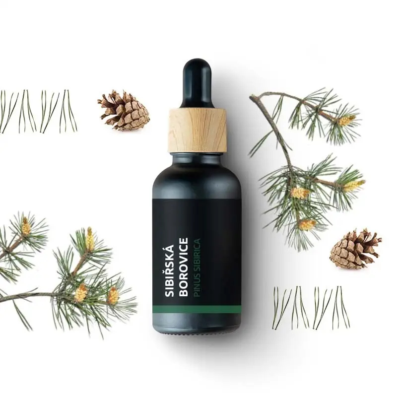 BIO Sibiřská borovice - 100% přírodní esenciální olej (10ml) - Pěstík